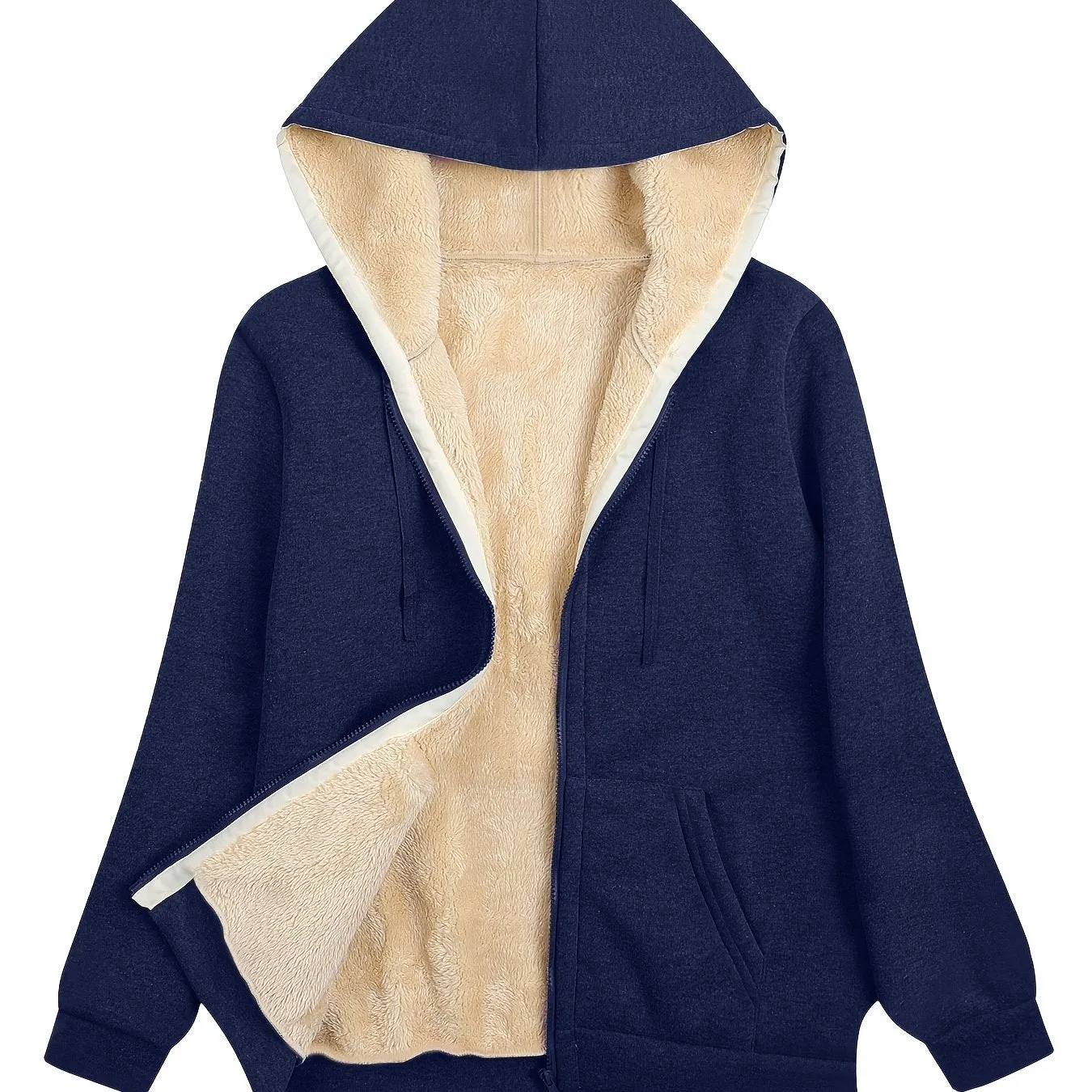 Fashionable Womens Hooded Jacket Comfy and Stylish Outerwear