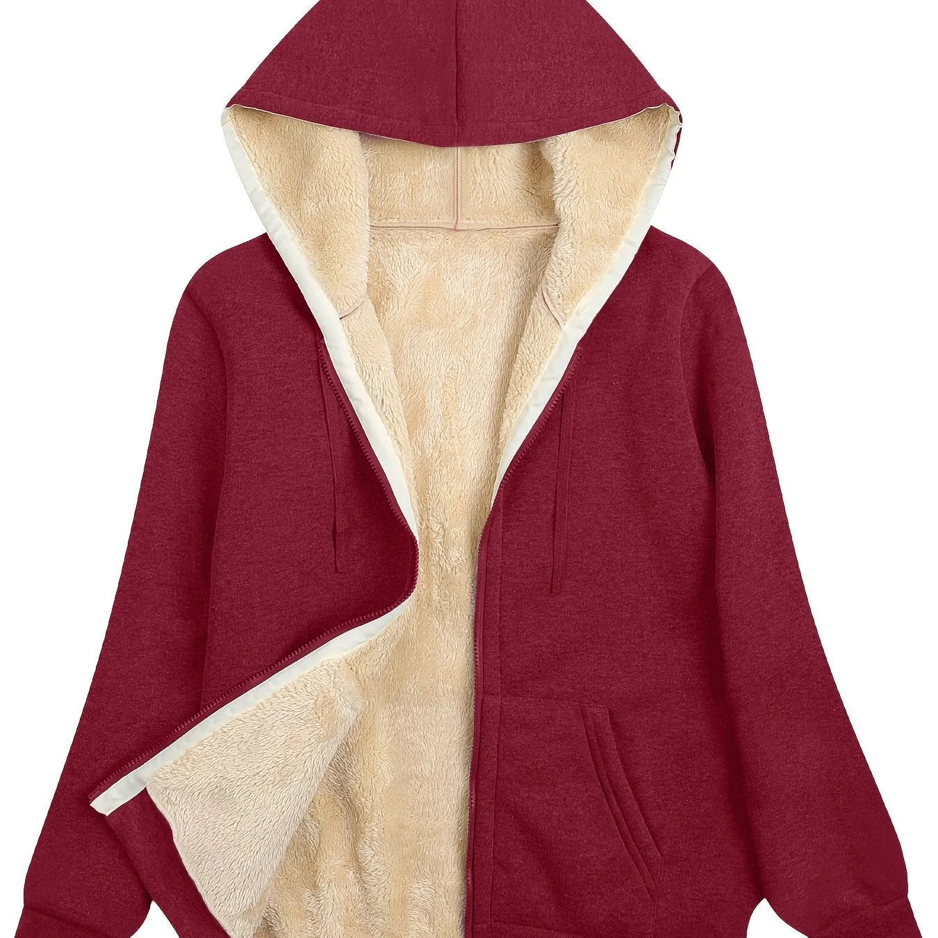 Fashionable Womens Hooded Jacket Comfy and Stylish Outerwear