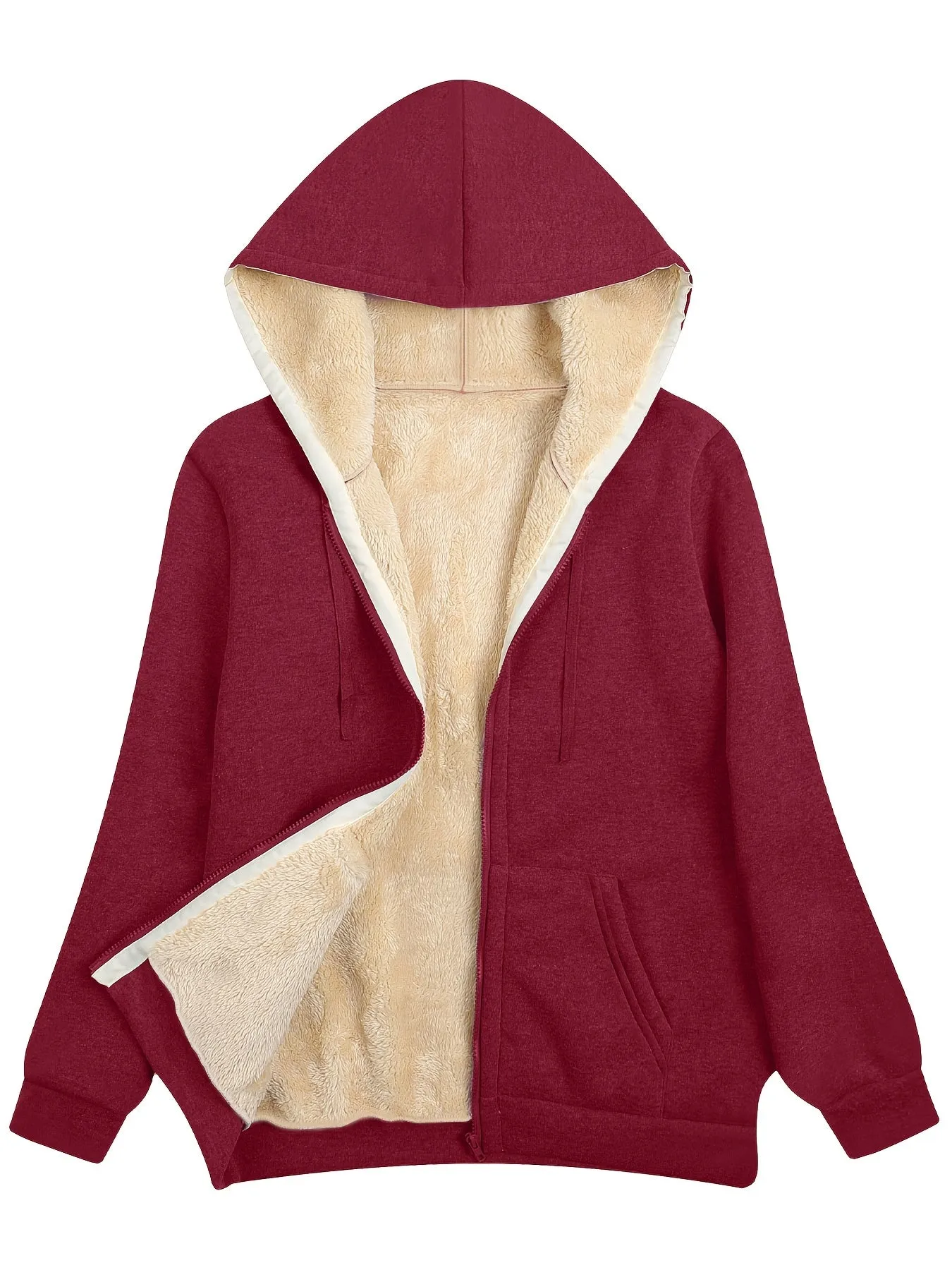 Fashionable Womens Hooded Jacket Comfy and Stylish Outerwear