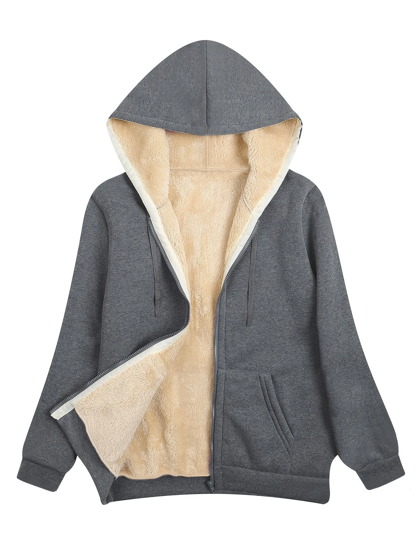 Fashionable Womens Hooded Jacket Comfy and Stylish Outerwear