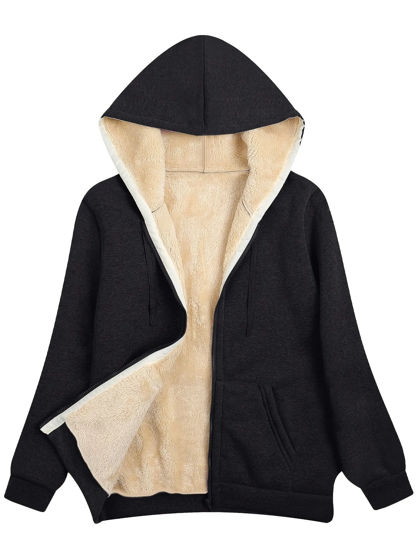 Fashionable Womens Hooded Jacket Comfy and Stylish Outerwear