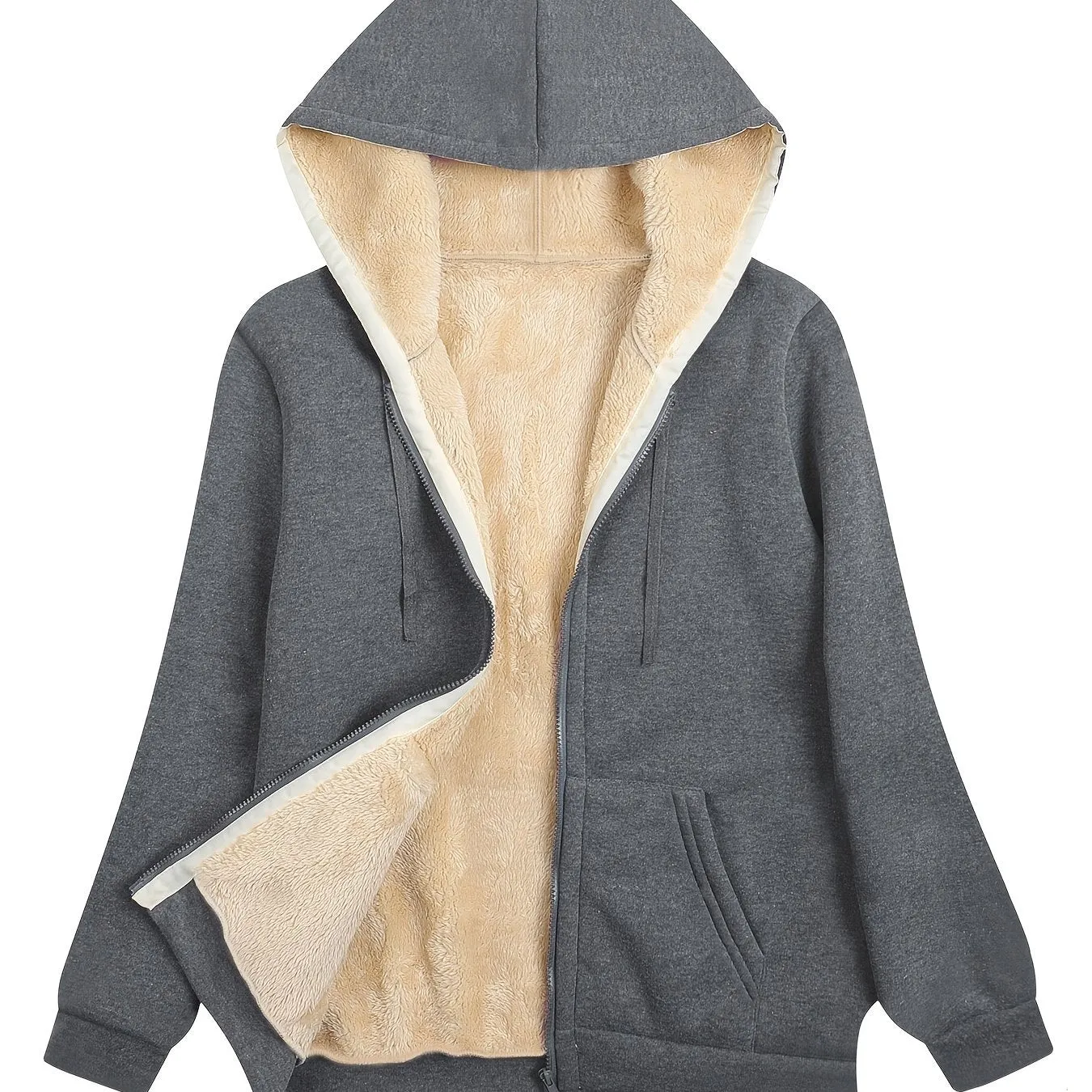 Fashionable Womens Hooded Jacket Comfy and Stylish Outerwear