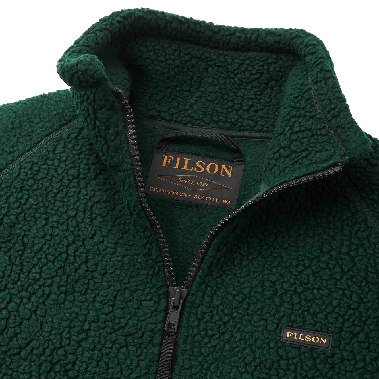 Filson Sherpa Fleece Jacket Fir