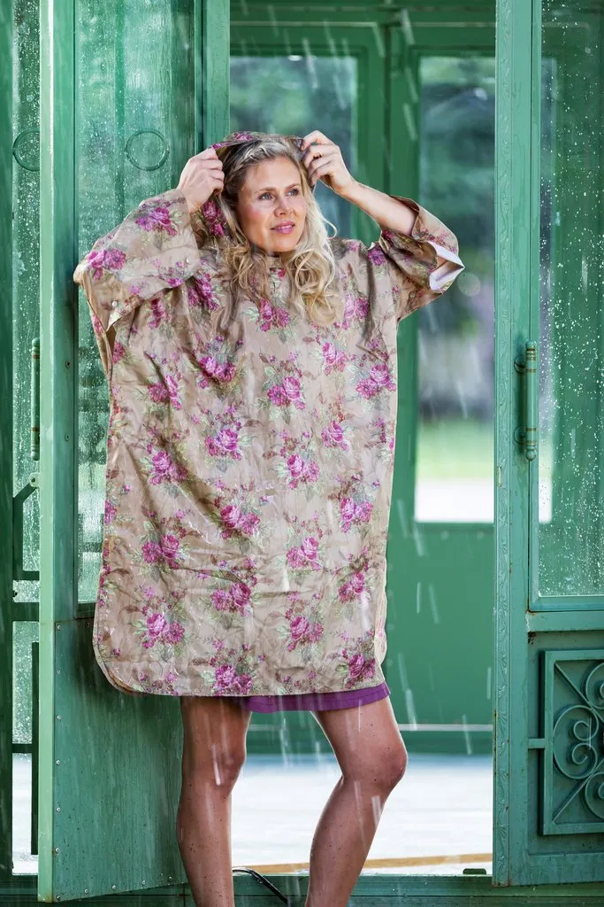 Garden Girl Rain Poncho Classic