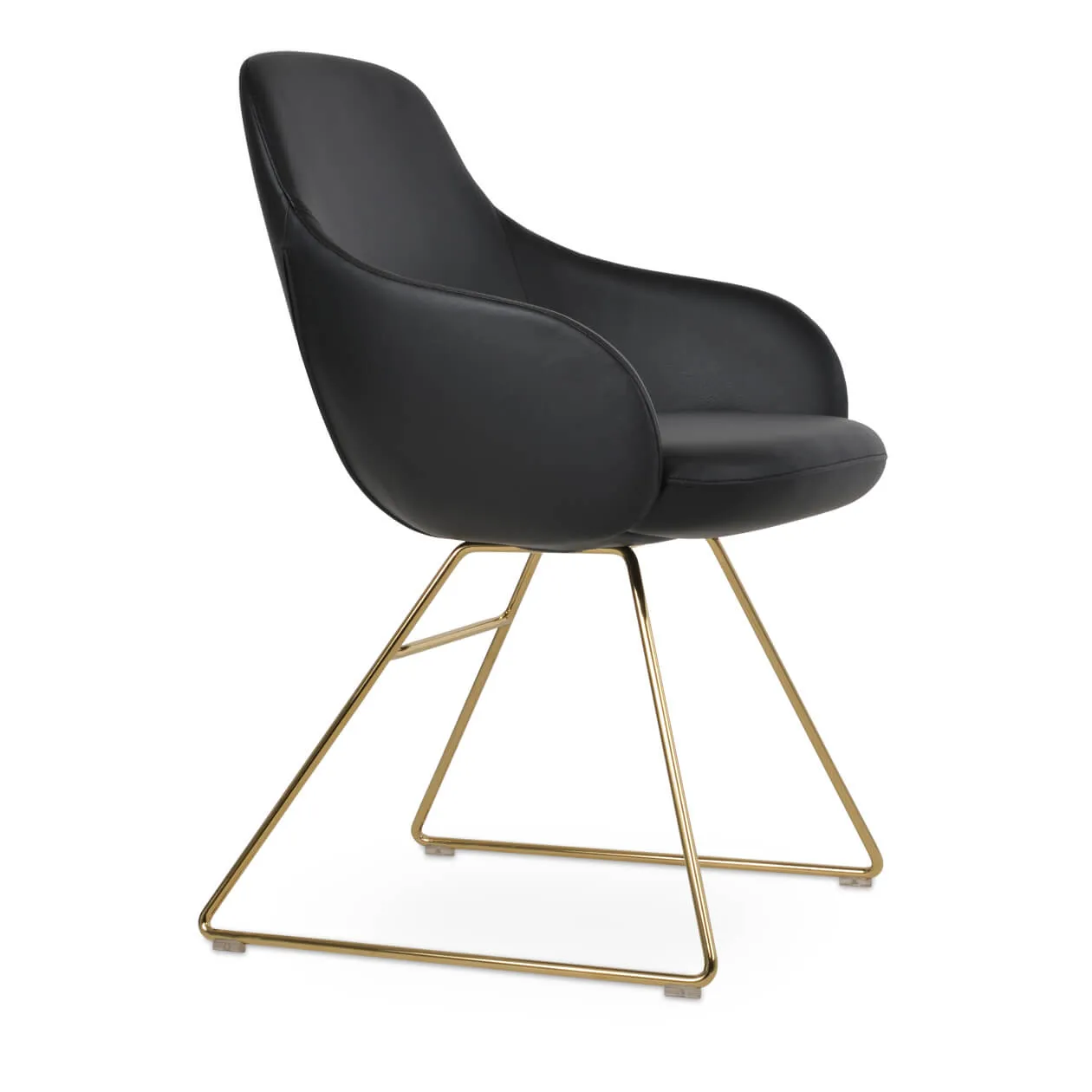 Gazel Wire Arm Dining Chair by Soho Concept