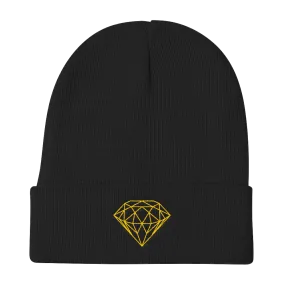 GEOMETRIC DIAMOND BEANIE