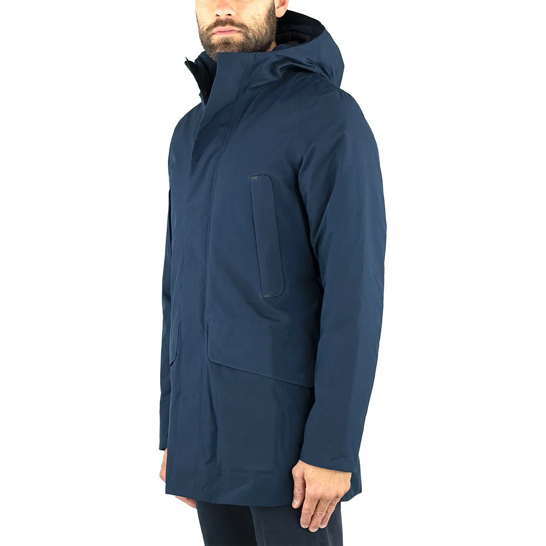 Giaccone Parka SAVE THE DUCK Yotam Grin15 Blu