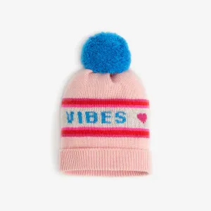 Girls' blush beanie