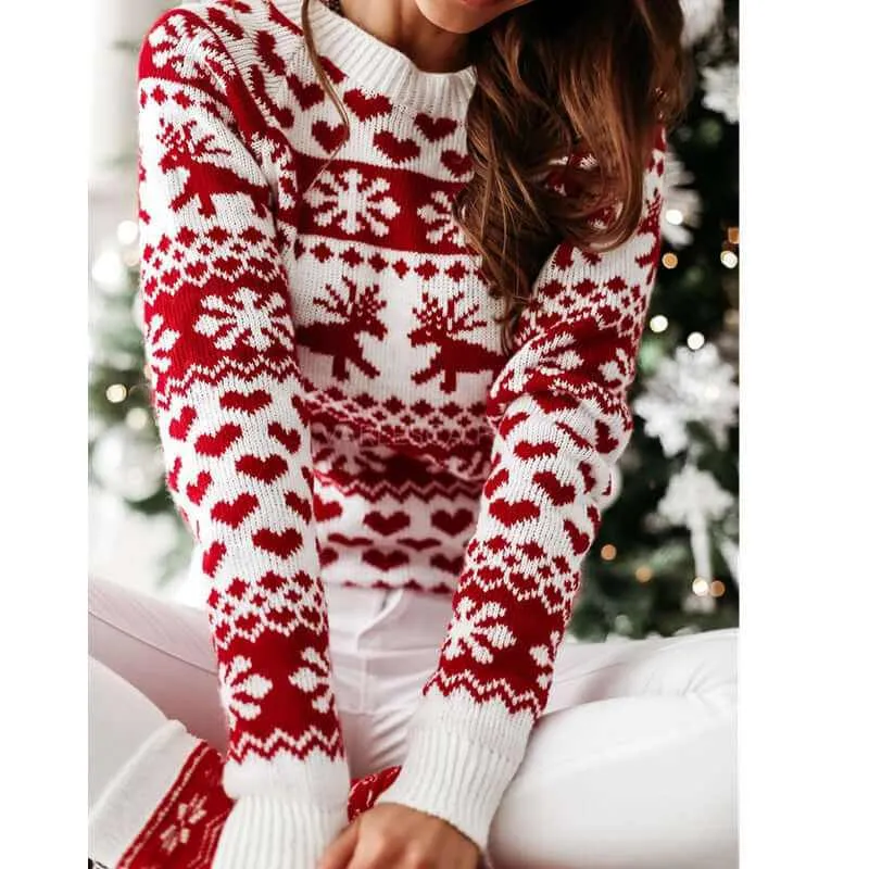 Glow Chic's Long Sleeved Christmas Sweater