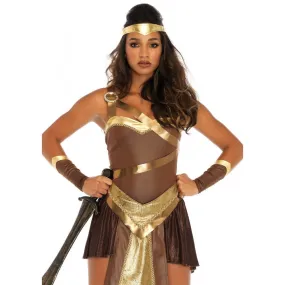 Golden Gladiator Ladies Costume - Leg Avenue