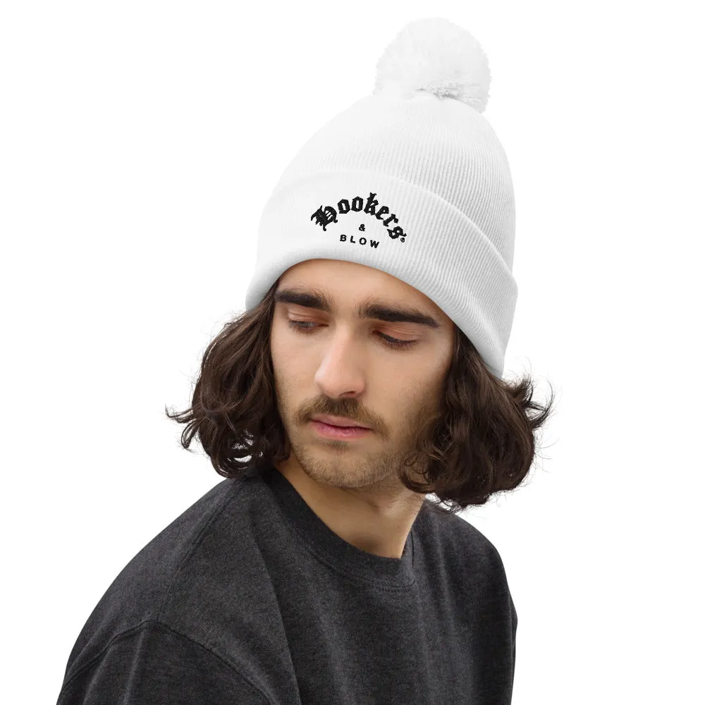 HOOKERS & BLOW  POM POM BEANIE