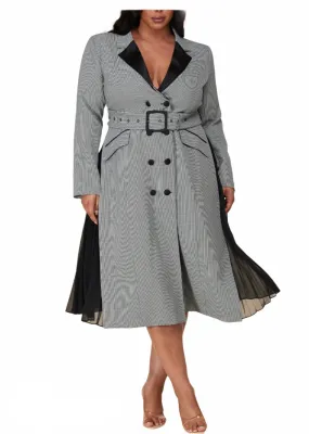 Houndstooth coat Curve