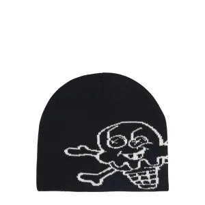 ICECREAM Cones & Bones Black Beanie