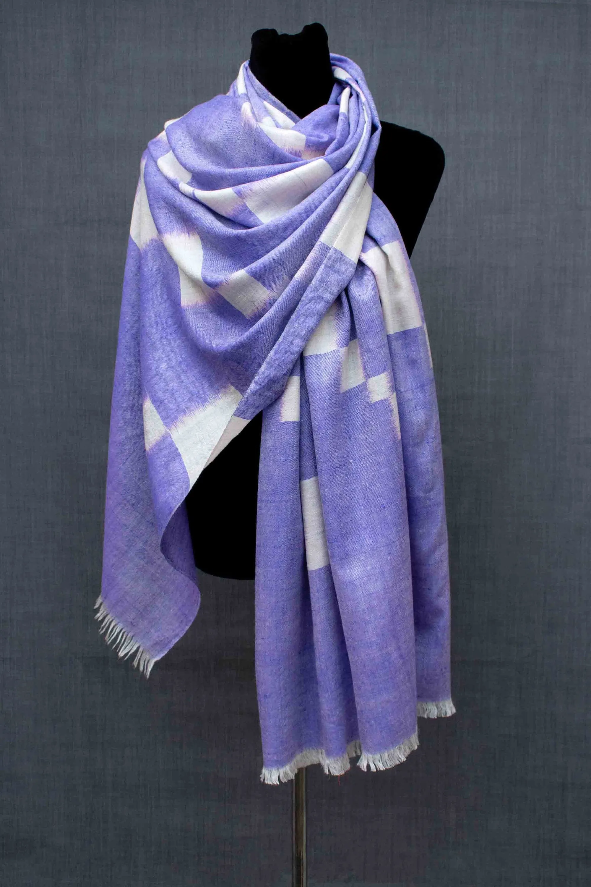 Ikat Design Pashmina Shawl