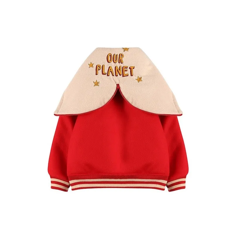 Jelly Mallow Our Planet Varsity Jacket