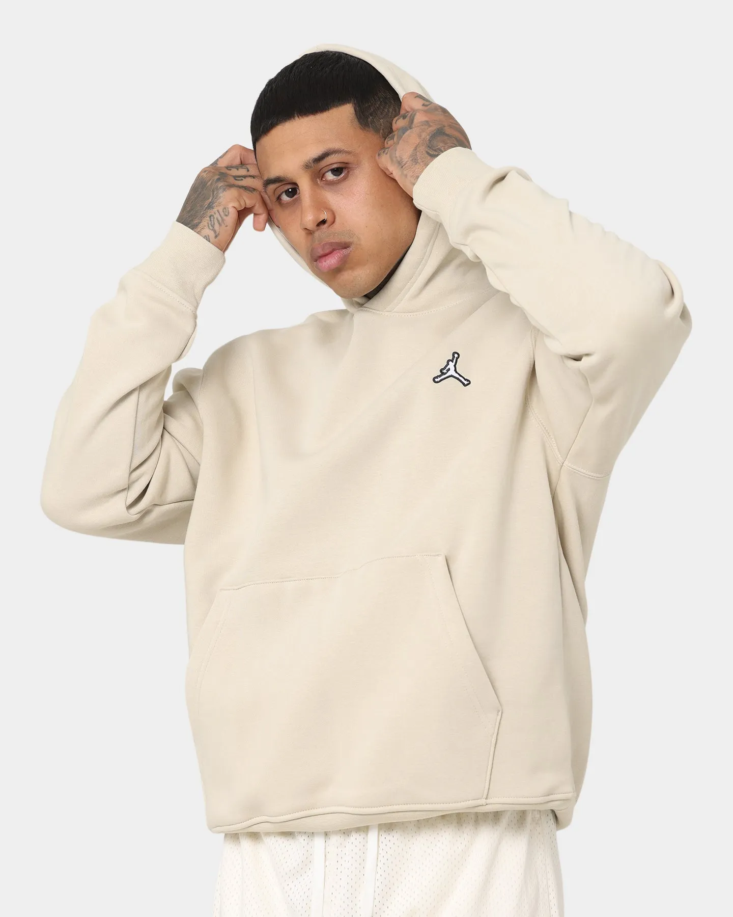 Jordan Essential Fleece Pullover Hoodie Rattan