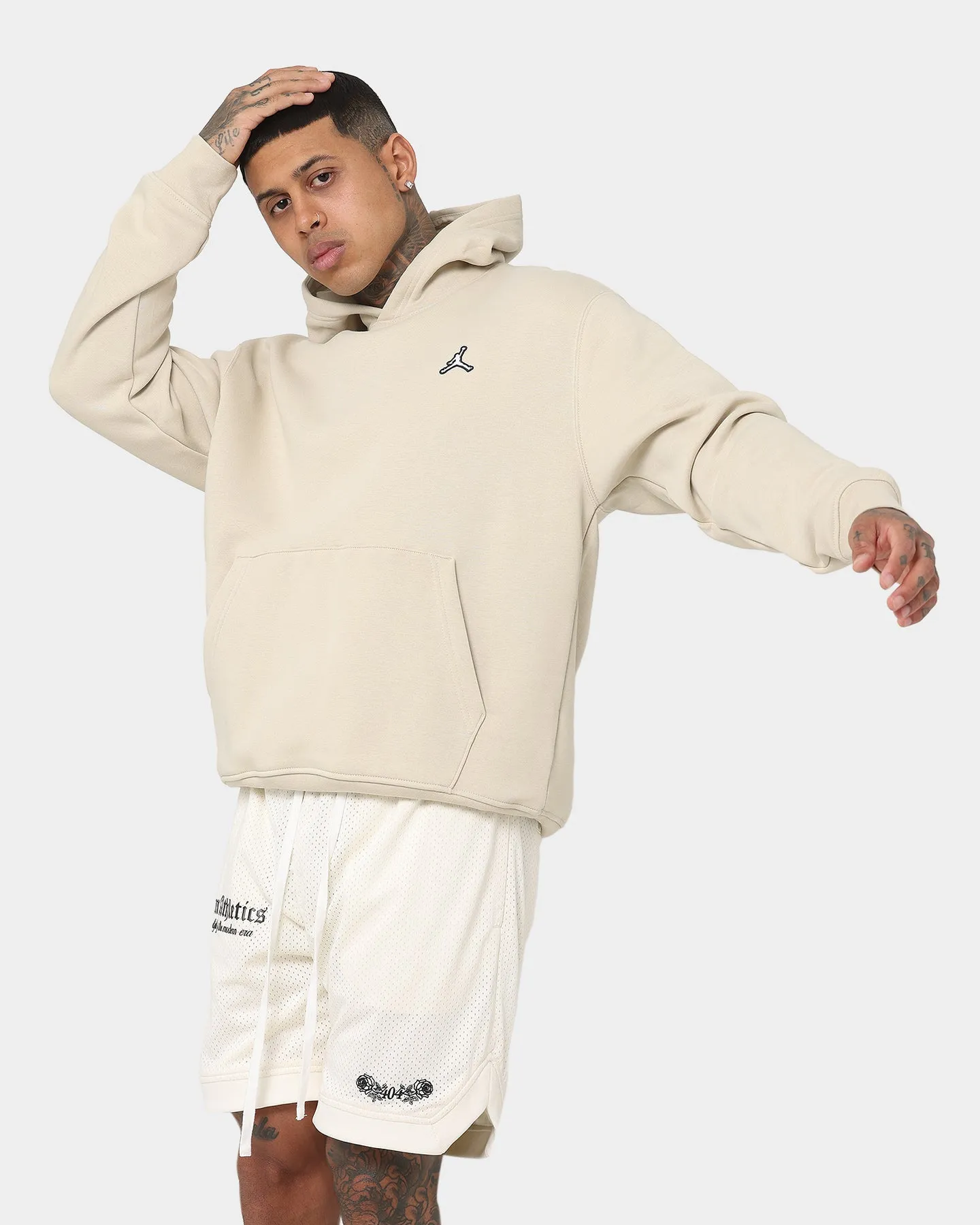 Jordan Essential Fleece Pullover Hoodie Rattan