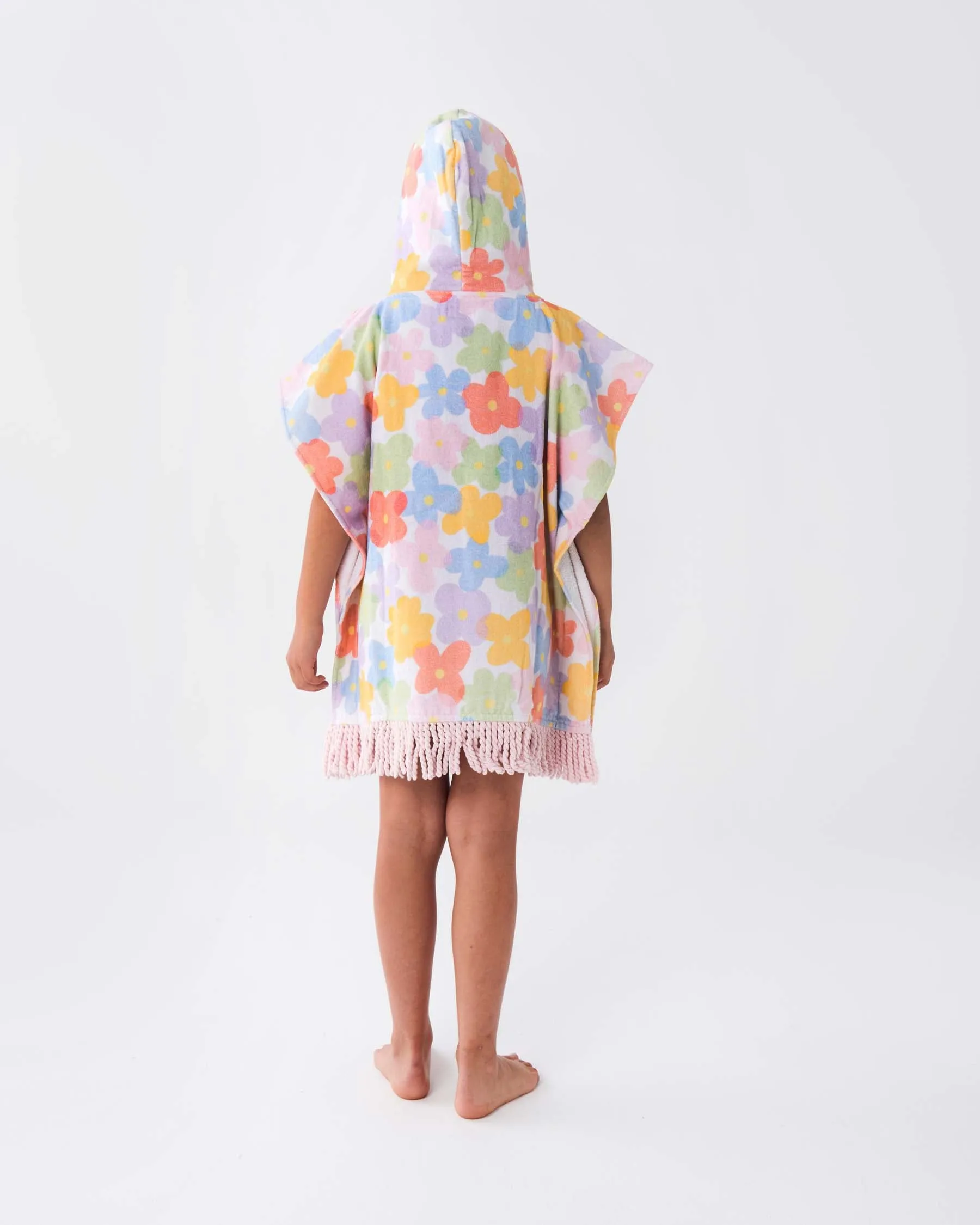 Kip & Co Paper Daisy Kids' Terry Poncho