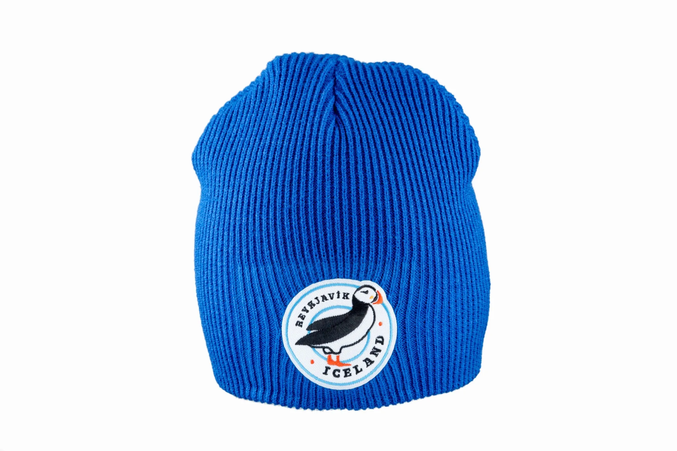 Knitted Beanie - Puffin