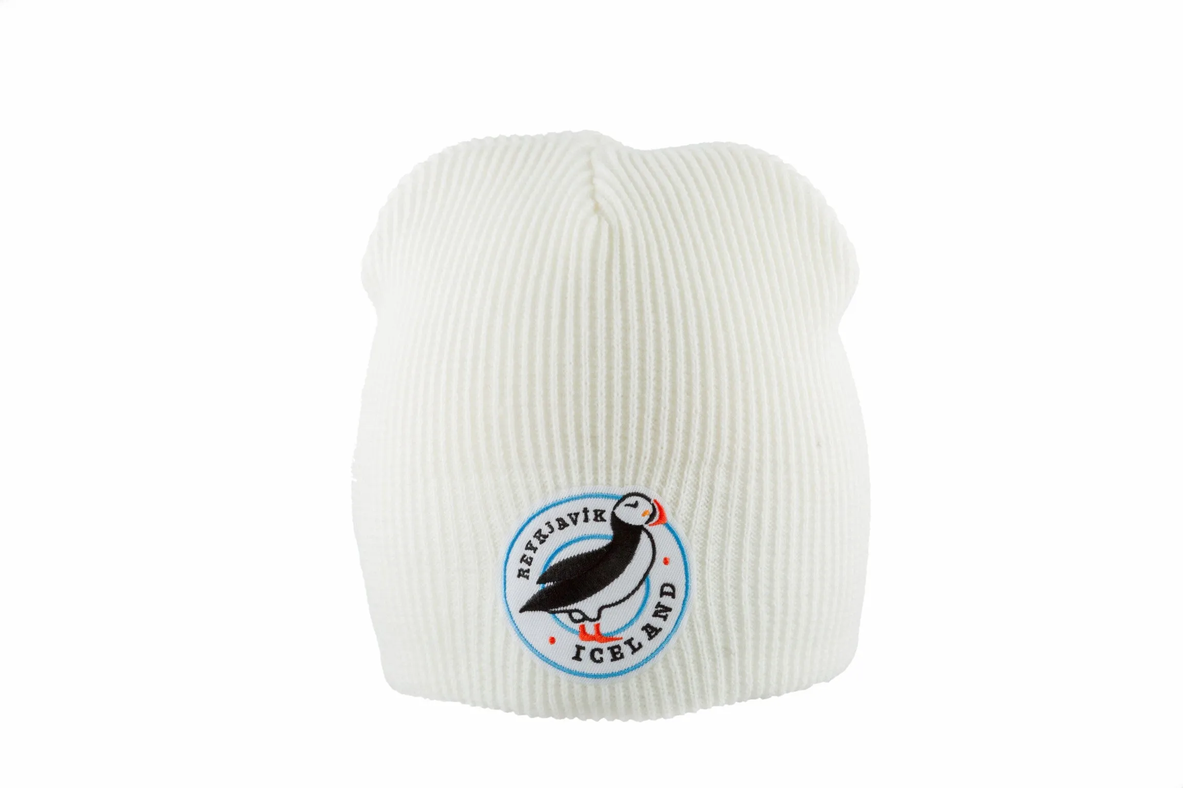 Knitted Beanie - Puffin