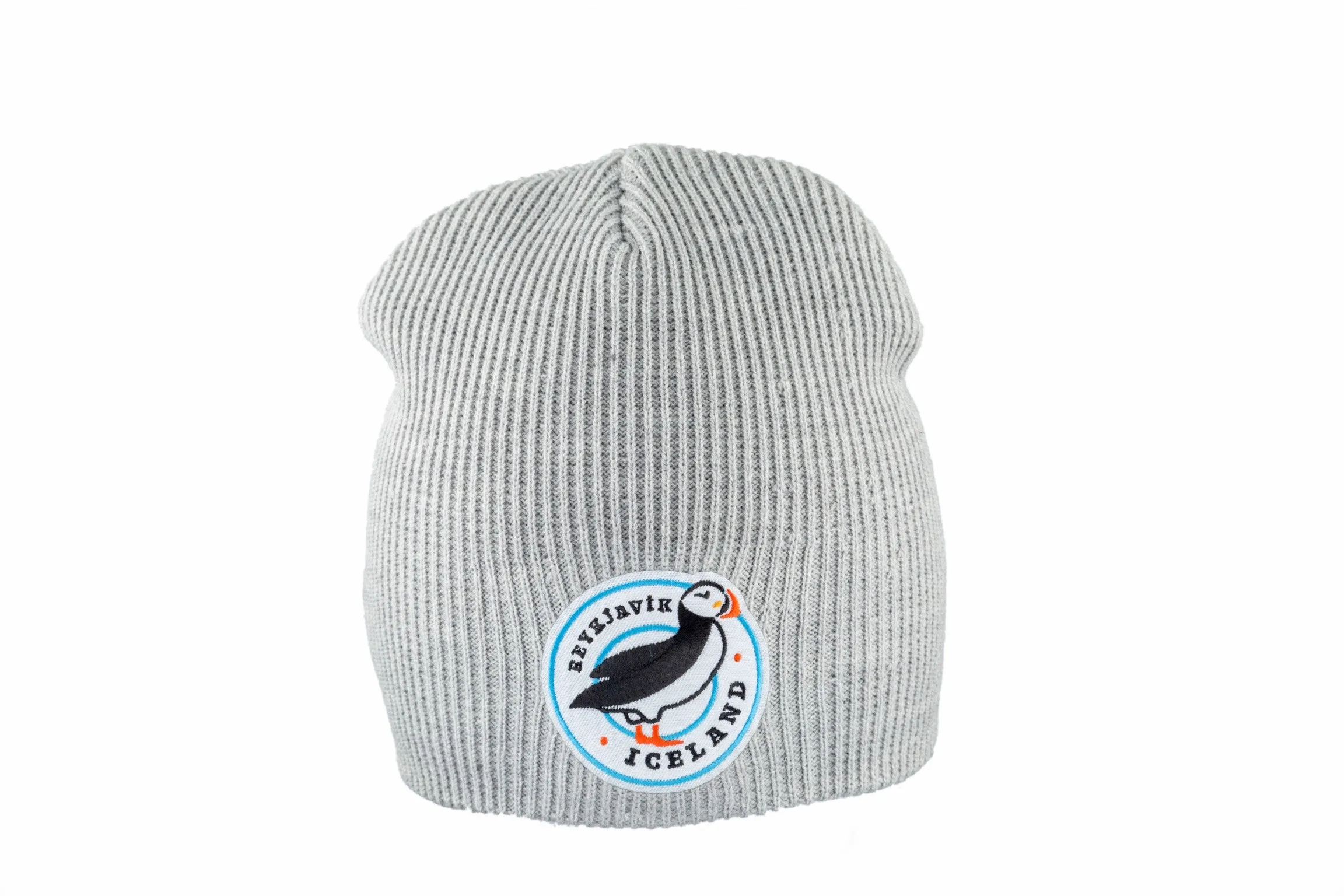 Knitted Beanie - Puffin