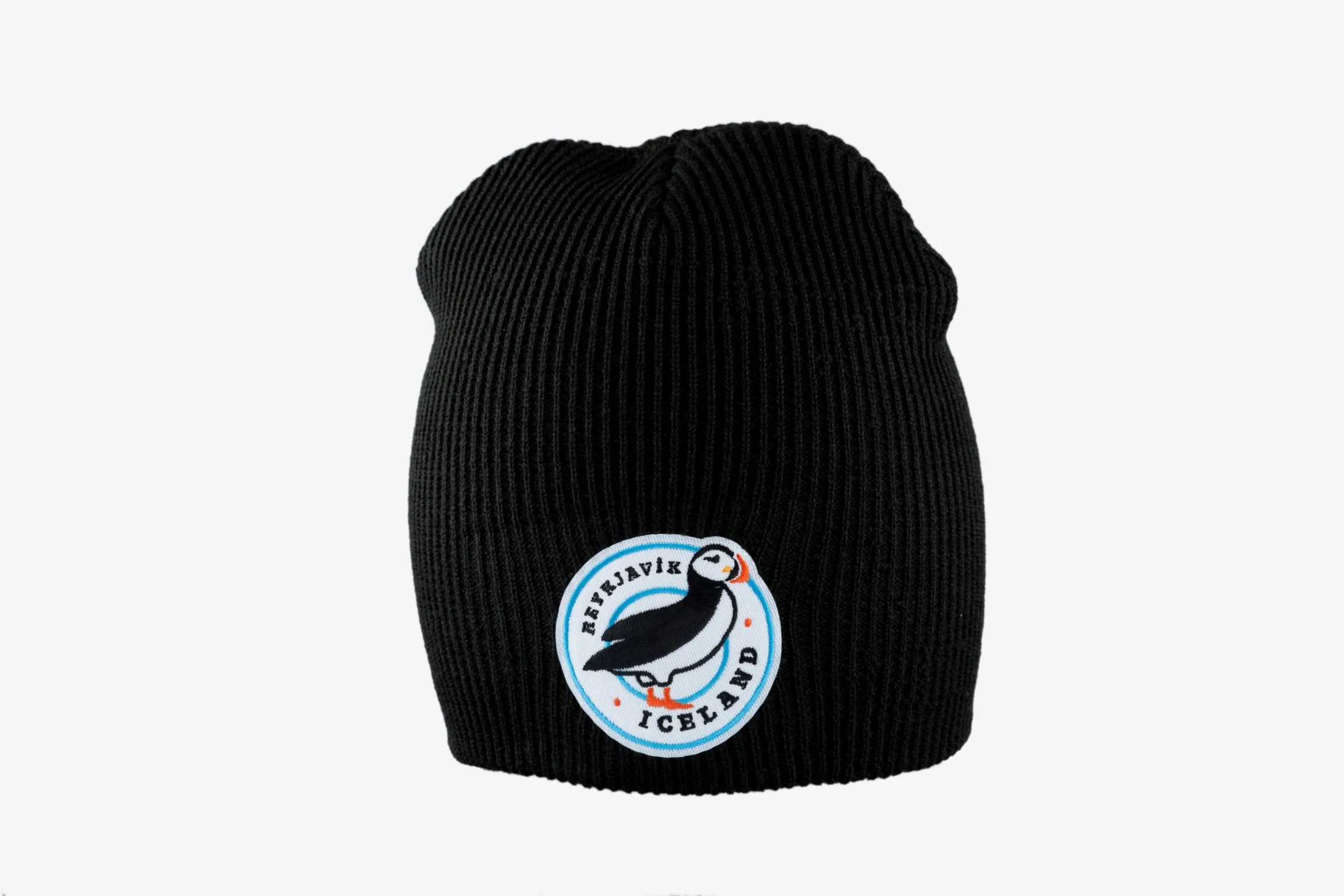 Knitted Beanie - Puffin