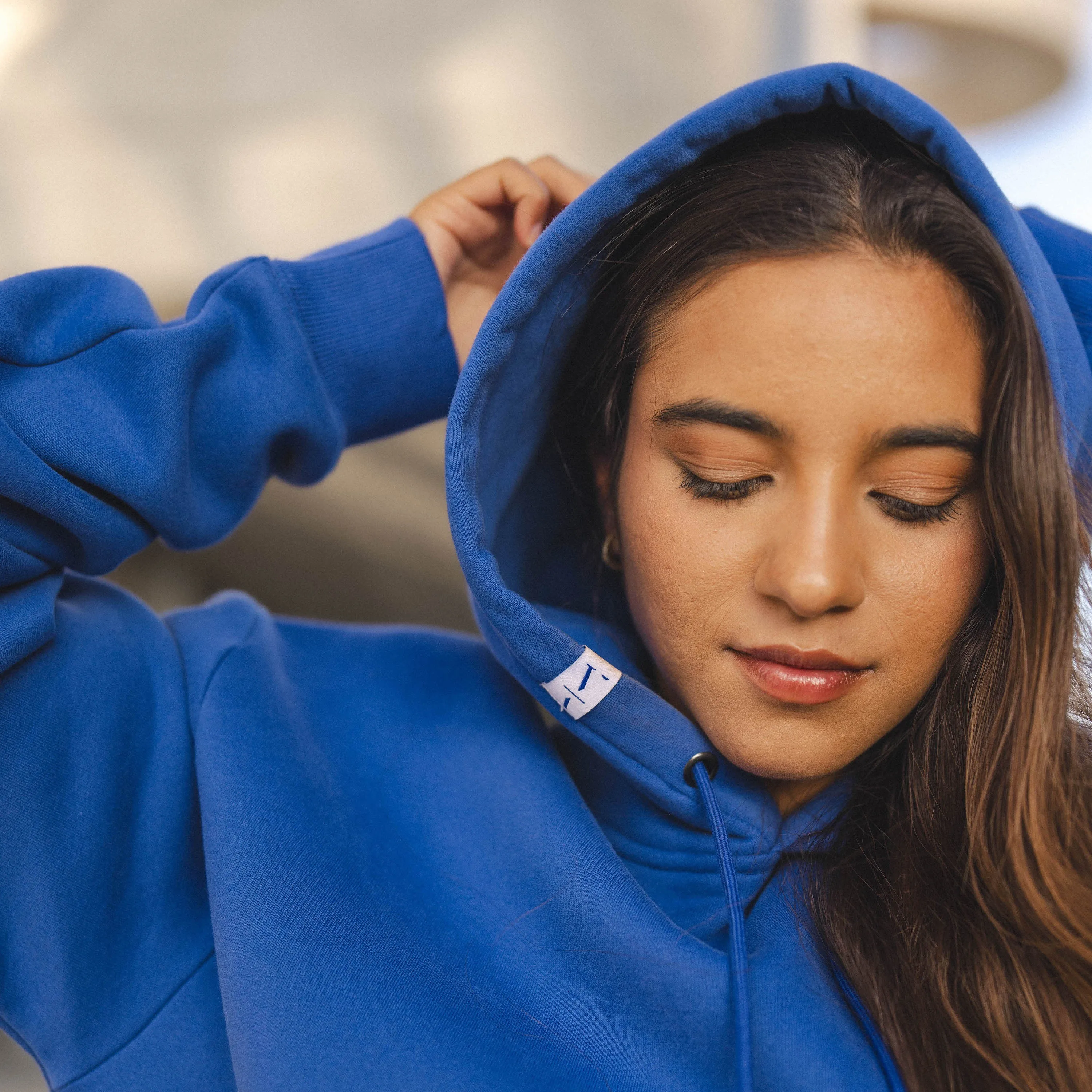 Lane 8 Cobalt Hoodie