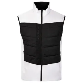 Lauro Interface-1 Full Zip Lightweight Vest White/Black - AW24