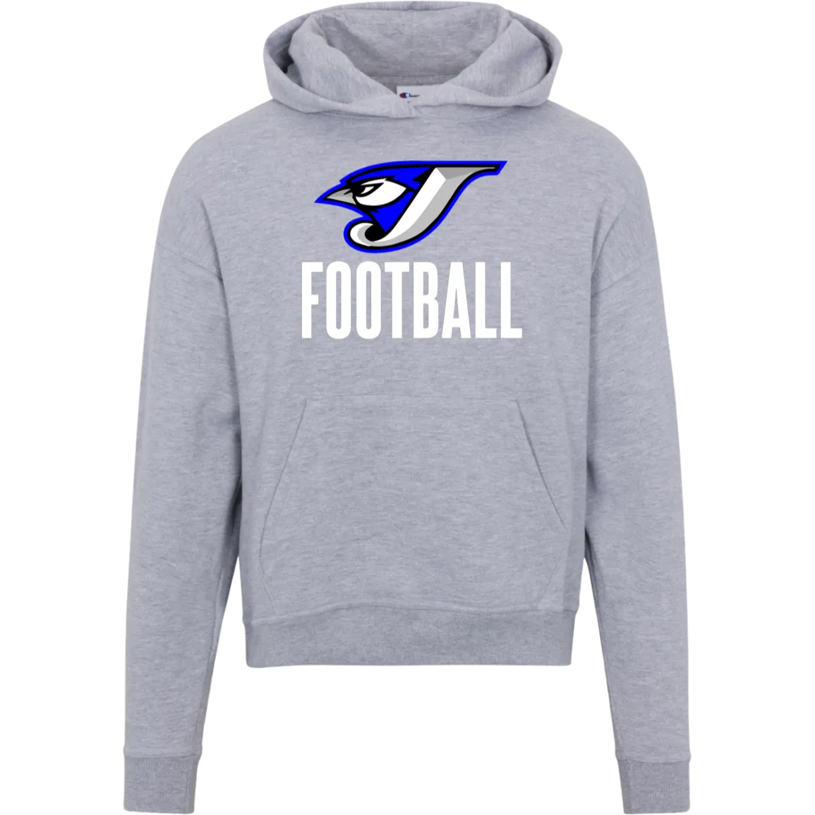 Logo Football S760 Champion Womens Powerblend Hoodie