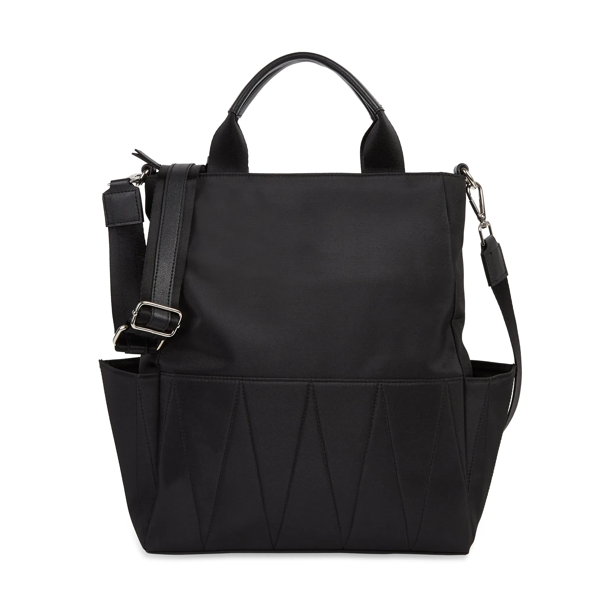 LONDON NYLON LAPTOP BAG BLACK