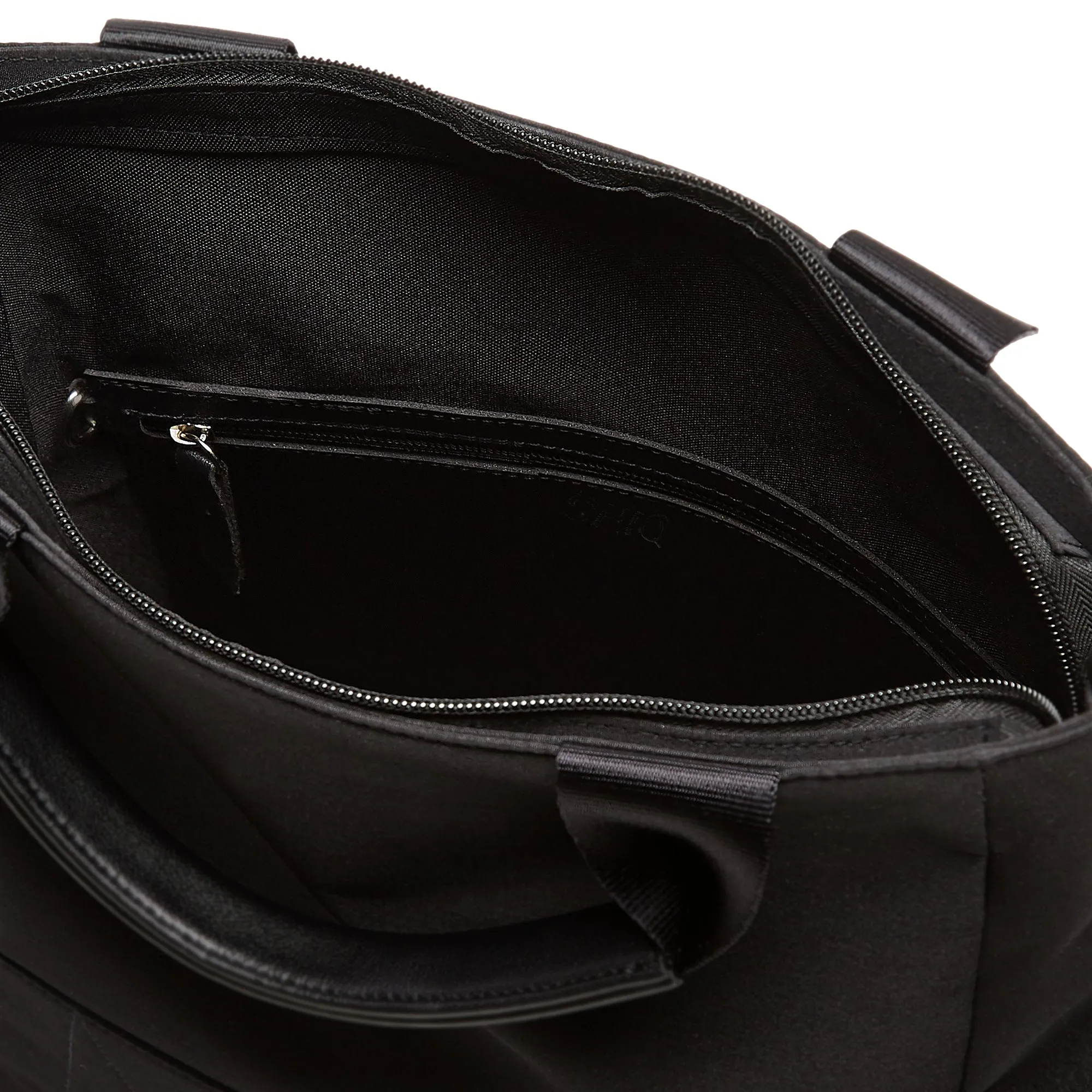 LONDON NYLON LAPTOP BAG BLACK