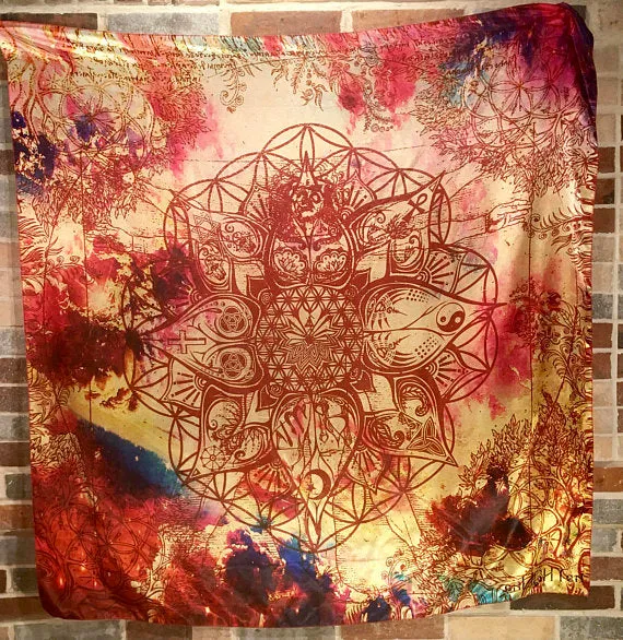 Lotus Interfaith Tapestry