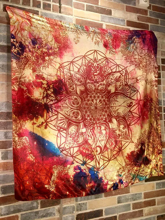 Lotus Interfaith Tapestry