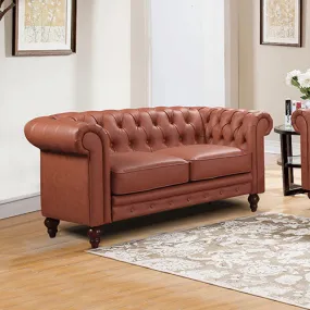 Madeline 2 Seater Brown