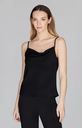 Matte Jersey Drape Front Camisole