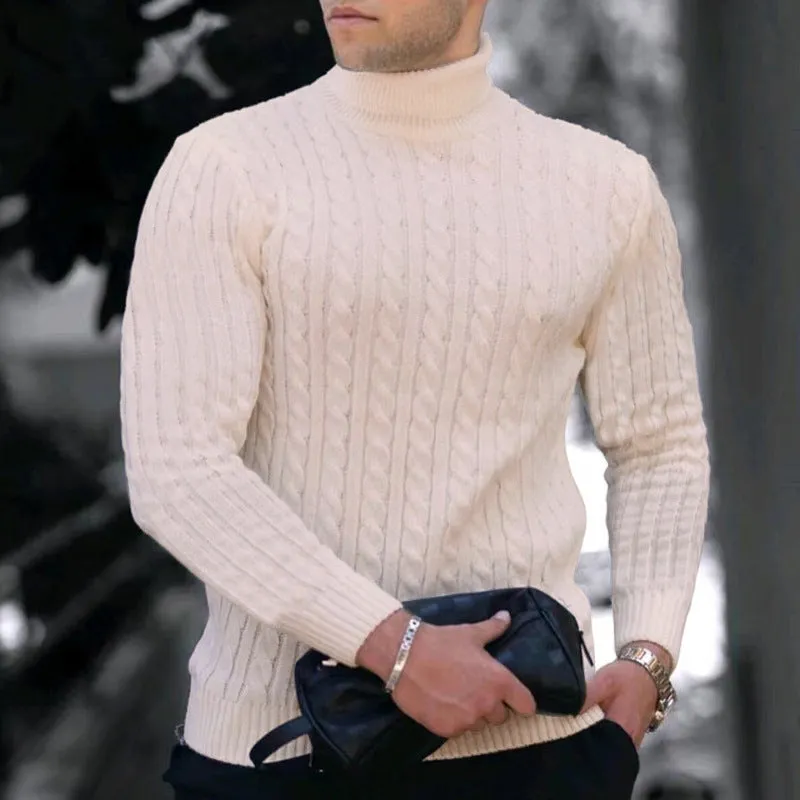 Men's Twist Turtleneck