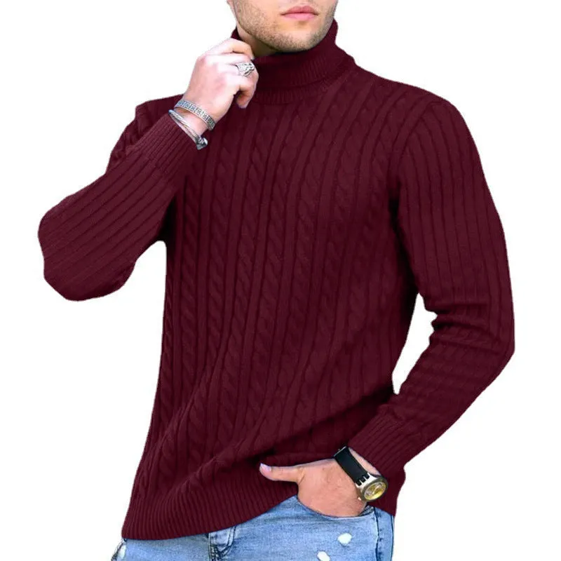 Men's Twist Turtleneck