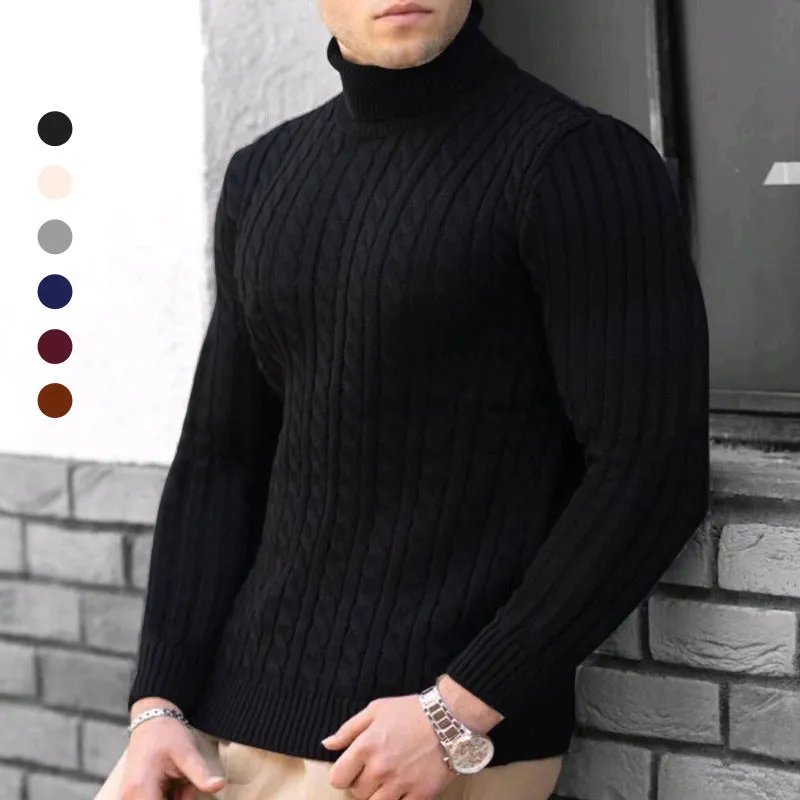 Men's Twist Turtleneck