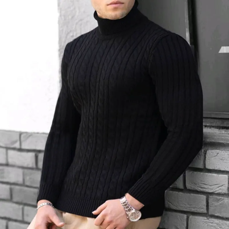 Men's Twist Turtleneck