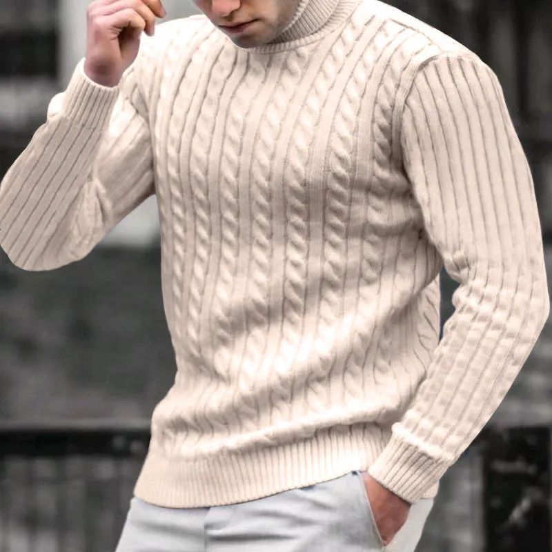 Men's Twist Turtleneck