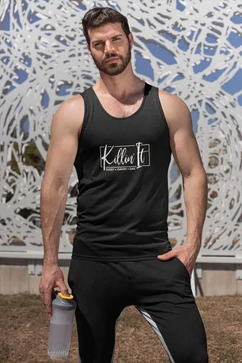 Mens Vest Tops  'Killin It' Design