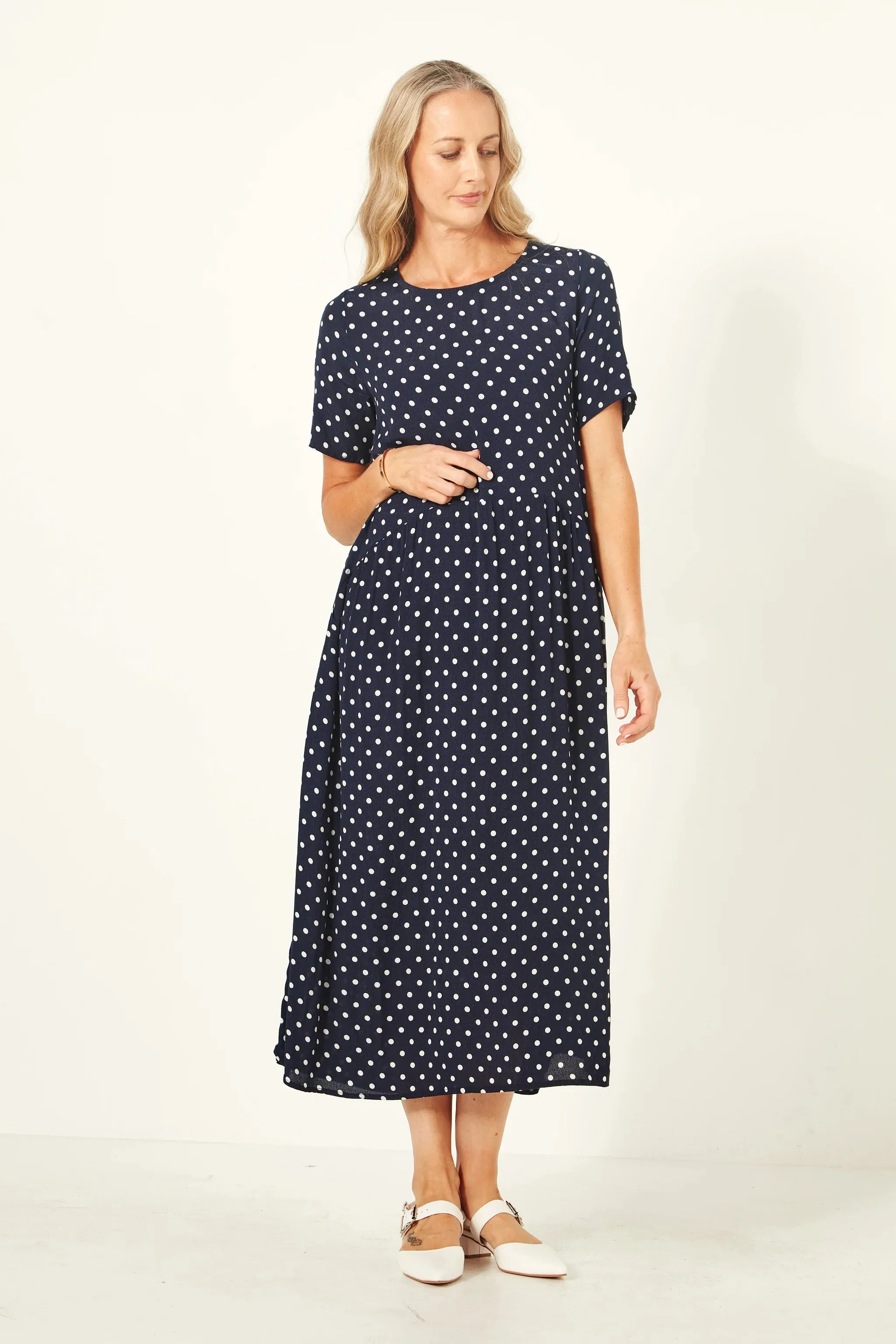 Monroe Dress - Polkadot