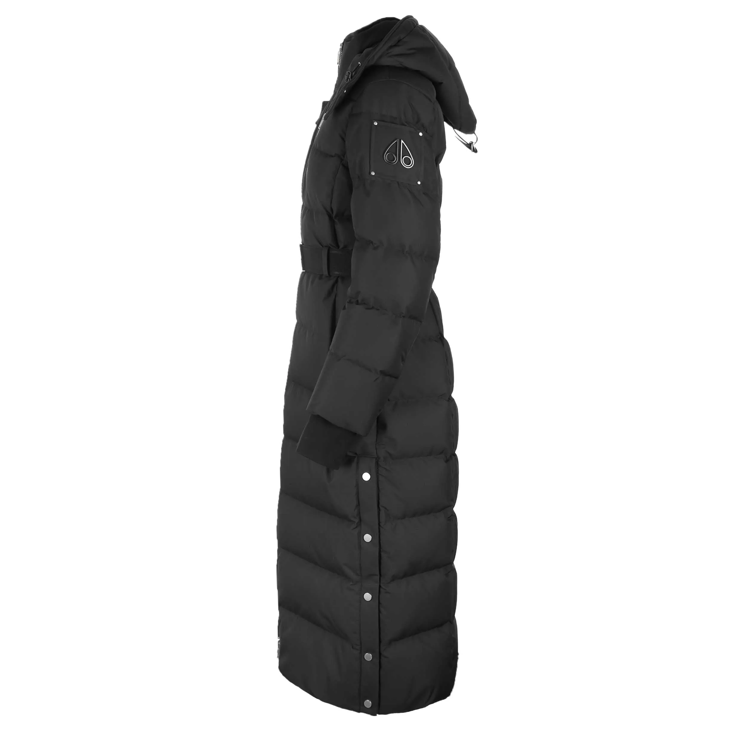 Moose Knuckles Cloud Long Ladies Parka Jacket in Black