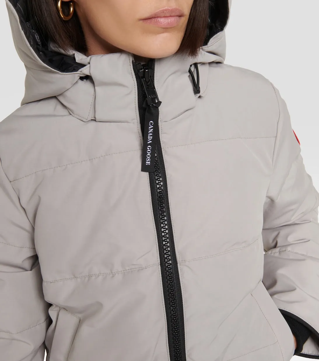 Mystique Canada Goose Quilted Parka, beige