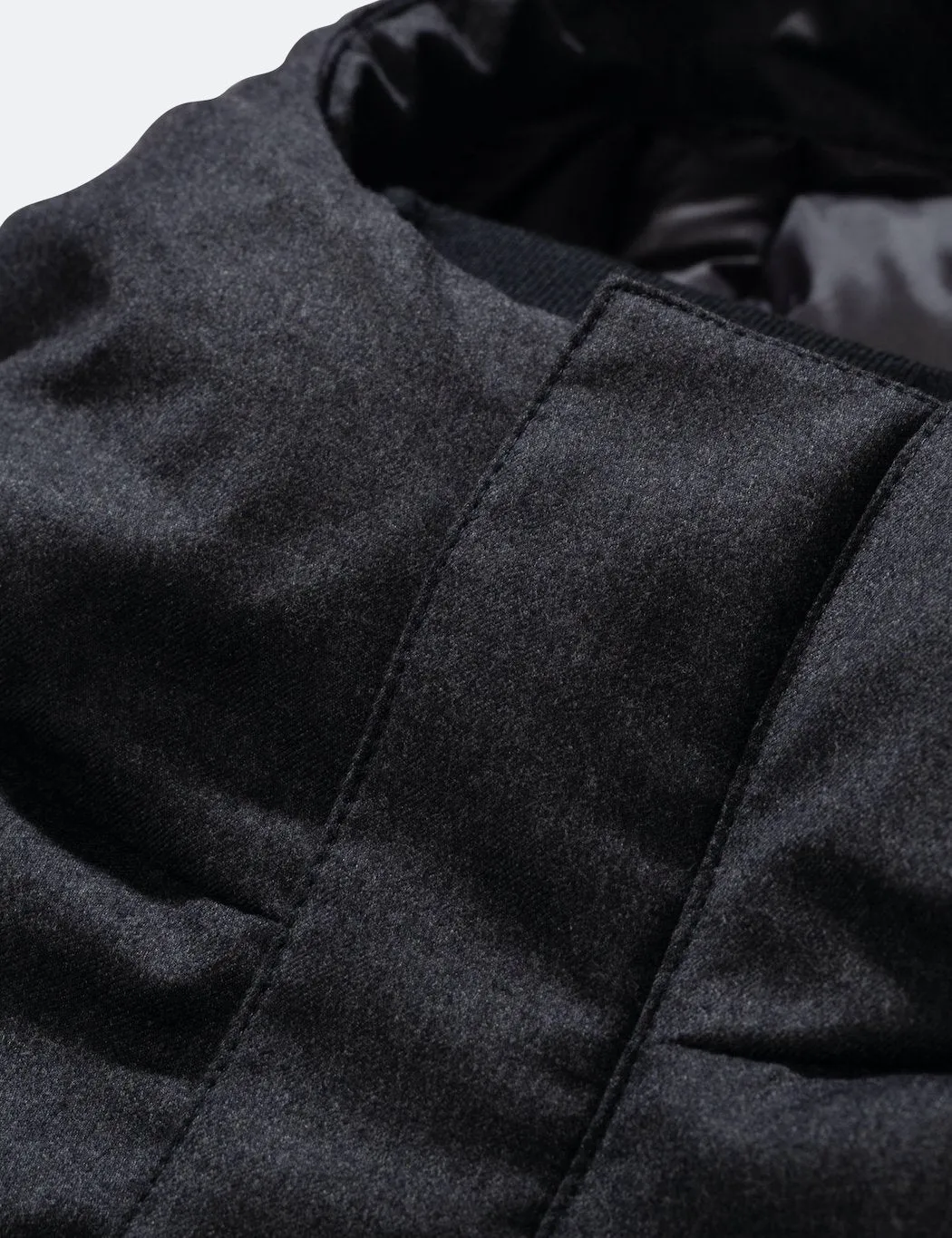 Norse Projects Rokkvi 5.0 Technical Wool Jacket - Charcoal Melange