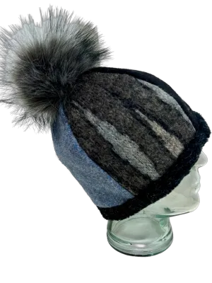 One of a Kind Pom Pom Hat 179