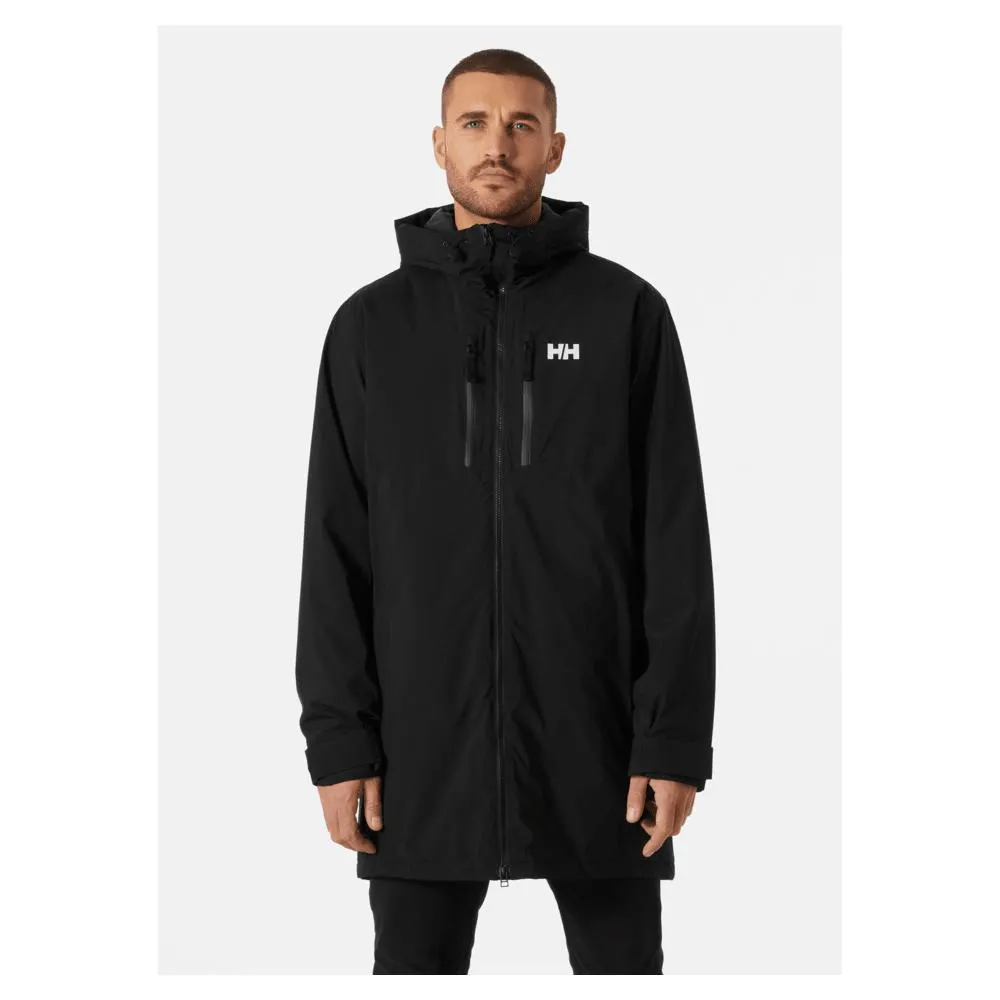 Parka Park Ins Rain Extérieur Tech - Noir - Homme