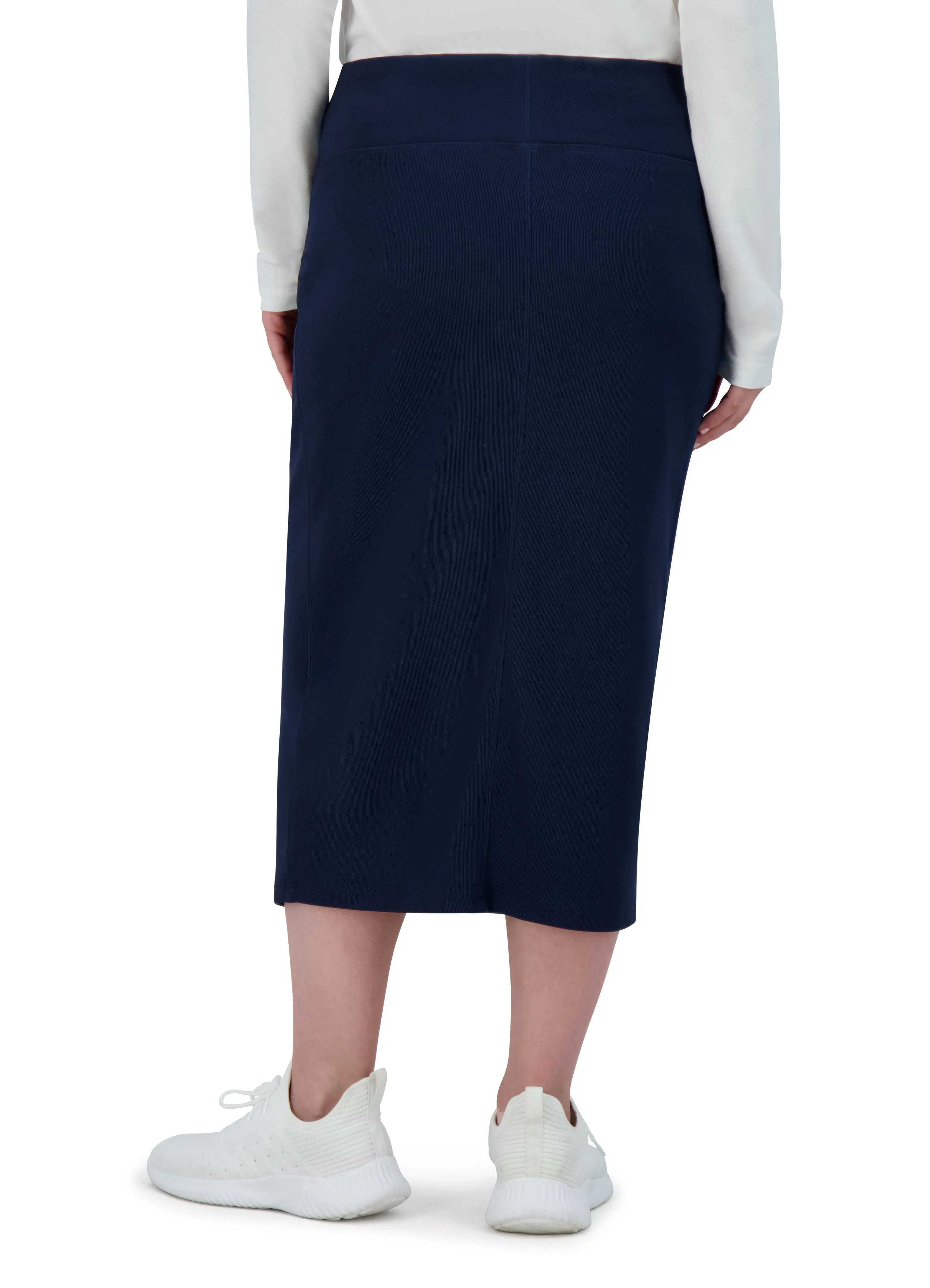 Perfect Fit Pencil Skirt 29" - Navy