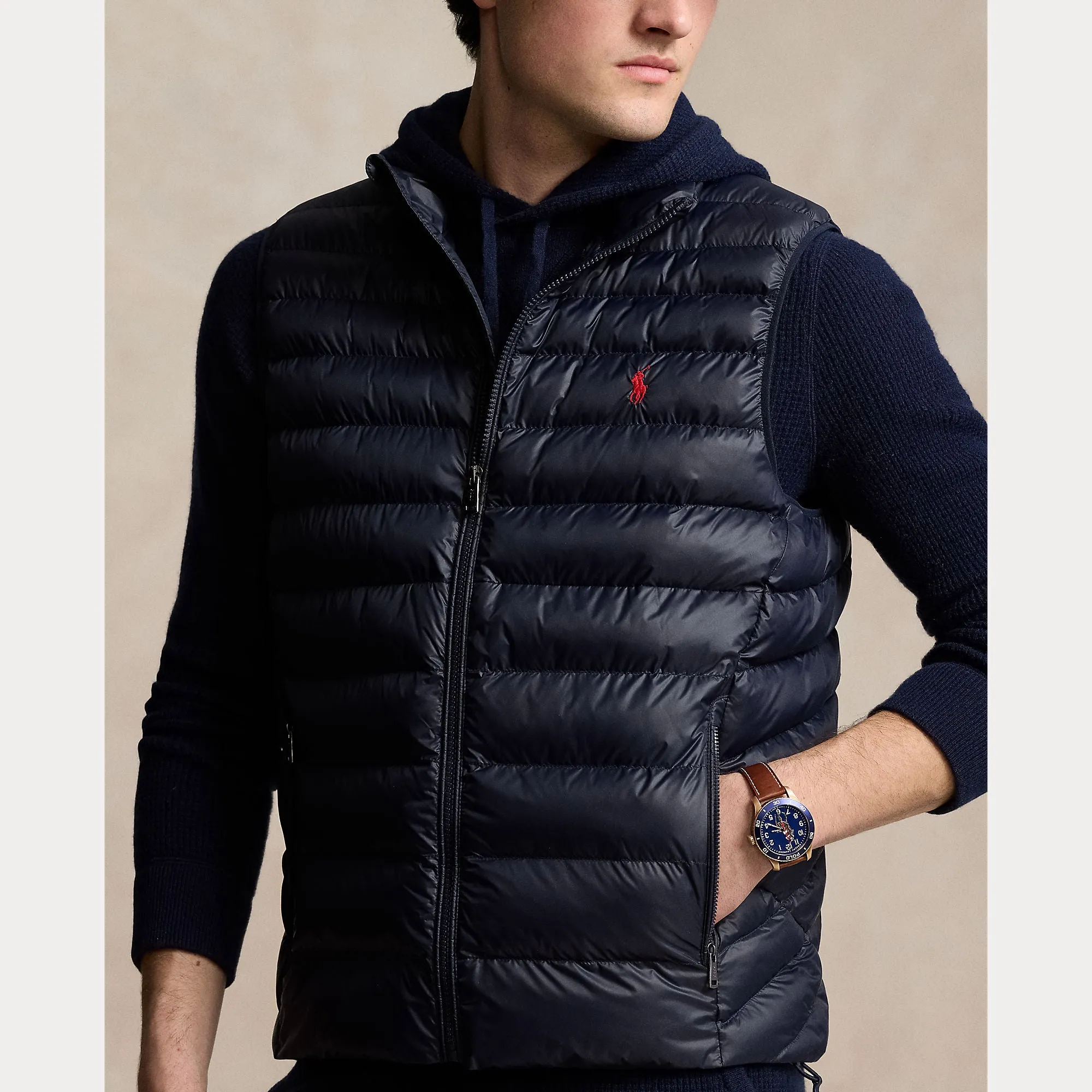 Polo Ralph Lauren 'Colden' Packable Vest - Navy