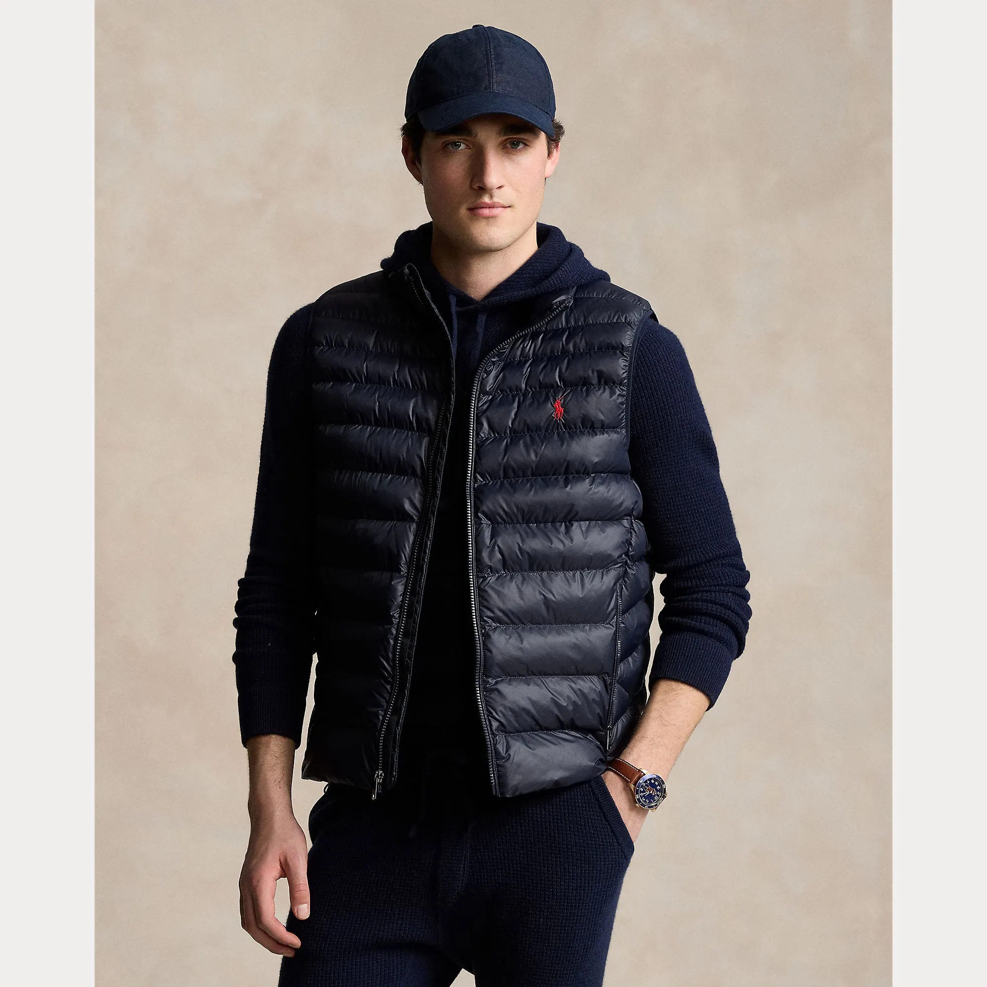 Polo Ralph Lauren 'Colden' Packable Vest - Navy